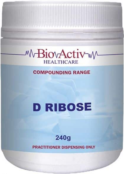 BIO ACTIV HEALTHCARE D RIBOSE 240G