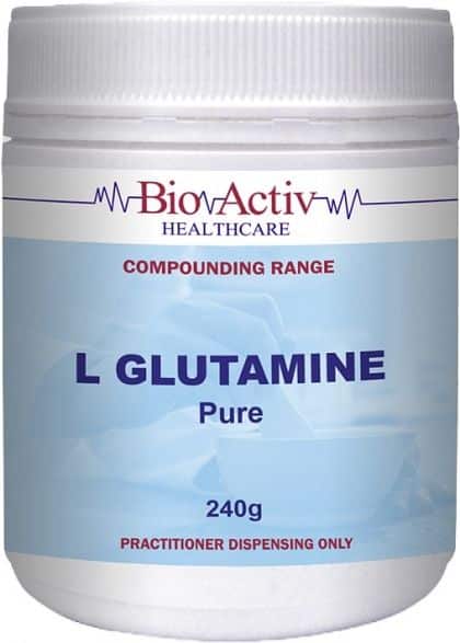 BIO ACTIV HEALTHCARE L GLUTAMINE (PURE) 240G