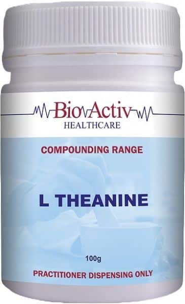 BIO ACTIV HEALTHCARE L THEANINE 100G