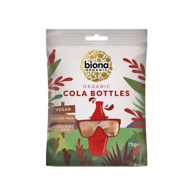 Biona ORGANIC cola bottles confection 75g