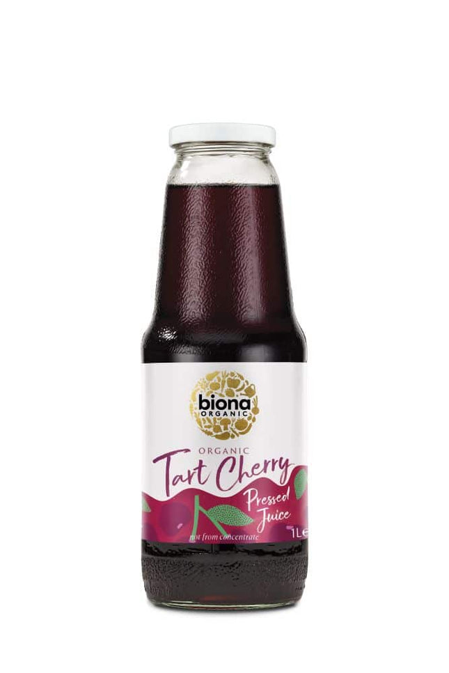 BIONA ORGANIC PRESSED TART CHERRY JUICE 1L