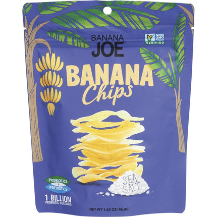 BANANA JOE Banana Chips Sea Salt 6x47g | Soup & Broth