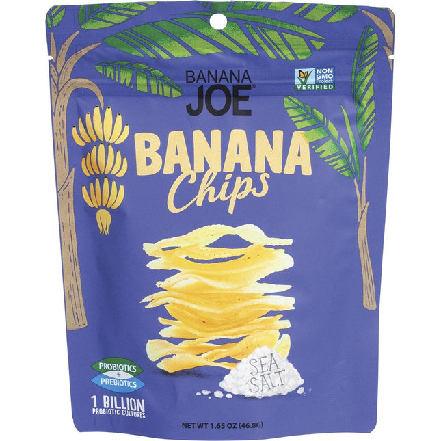BANANA JOE Banana Chips Sea Salt 6x47g | Soup & Broth