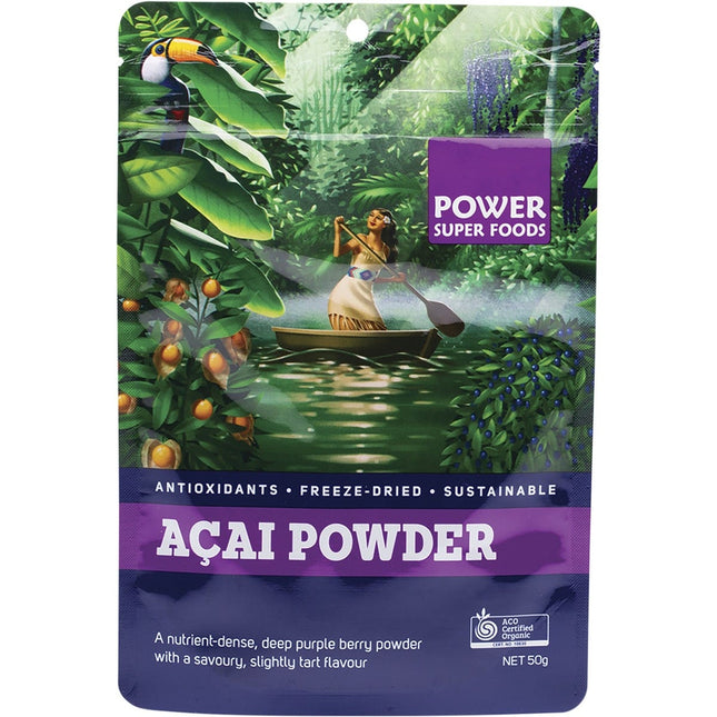 Power Super Foods - Acai Powder Certified Organic