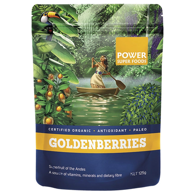 POWER SUPER FOODS - GOLDENBERRIES CERTIFIED ORGANIC