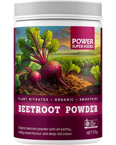 POWER SUPER FOODS Beetroot Powder Certified Organic 170g | Food Product
