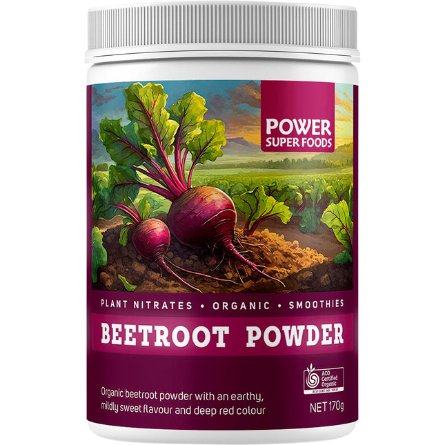Power Super Foods - Beetroot Powder Certified Organic  - 170g