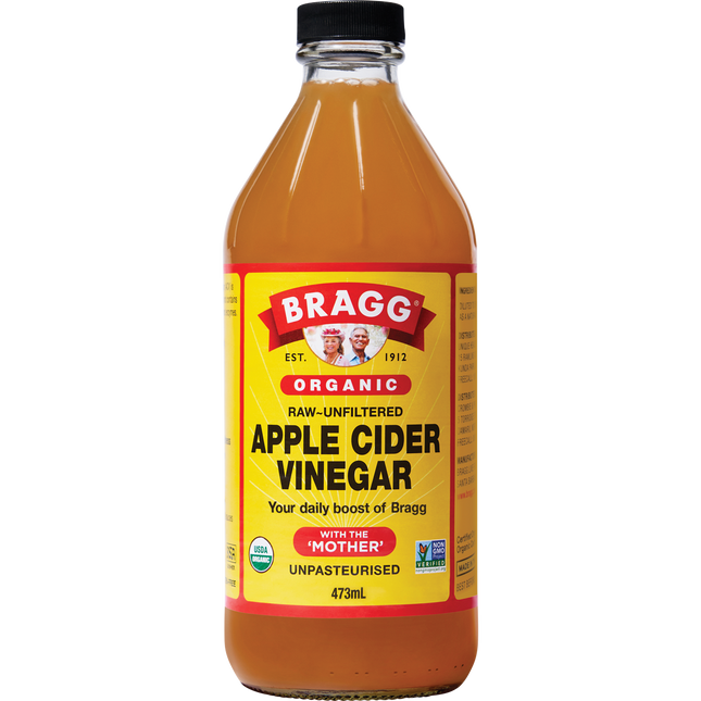 Bragg Apple Cider Vinegar Unfiltered with The Mother 473ml
