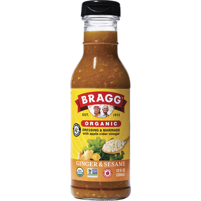 Bragg Salad Dressing & Marinade Ginger & Sesame 354ml
