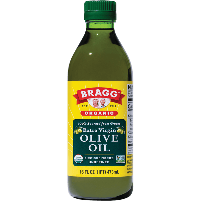 Bragg Olive Oil Extra Virgin Unrefined 473ml