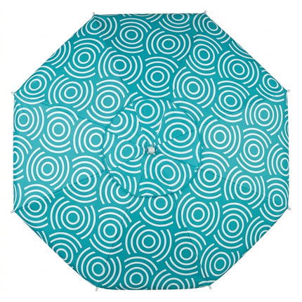 Mirage MIRAGE BEACH UMBRELLA AQUA 240cm