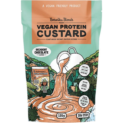 BOTANIKA BLENDS - VEGAN PROTEIN CUSTARD VANILLA CINNAMON 120G