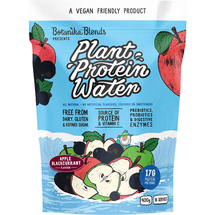 BOTANIKA BLENDS Plant Protein Water Apple Blackcurrant 400g | Kombucha