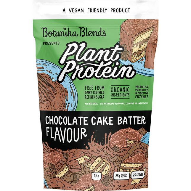 BOTANIKA BLENDS - PLANT PROTEIN CHOCOLATE CAKE BATTER