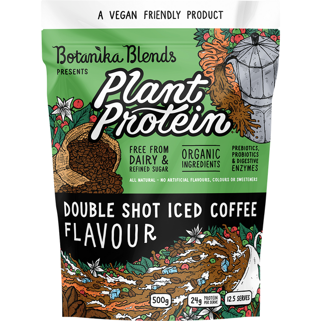 Botanika Blends Plant Protein Double Shot Iced Coffee 500g
