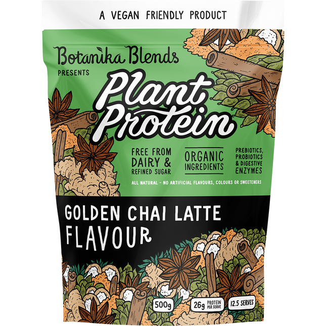 Botanika Blends Plant Protein Golden Chai Latte 500g