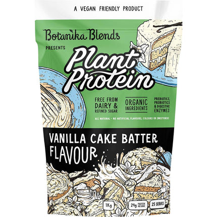 BOTANIKA BLENDS - PLANT PROTEIN VANILLA CAKE BATTER