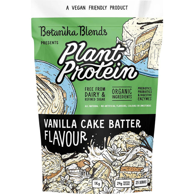 BOTANIKA BLENDS - PLANT PROTEIN VANILLA CAKE BATTER