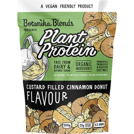 Botanika Blends - Plant Protein Custard Filled Cinnamon Donut - 500g