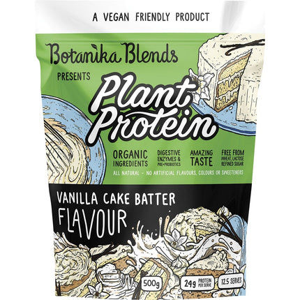 BOTANIKA BLENDS - PLANT PROTEIN VANILLA CAKE BATTER