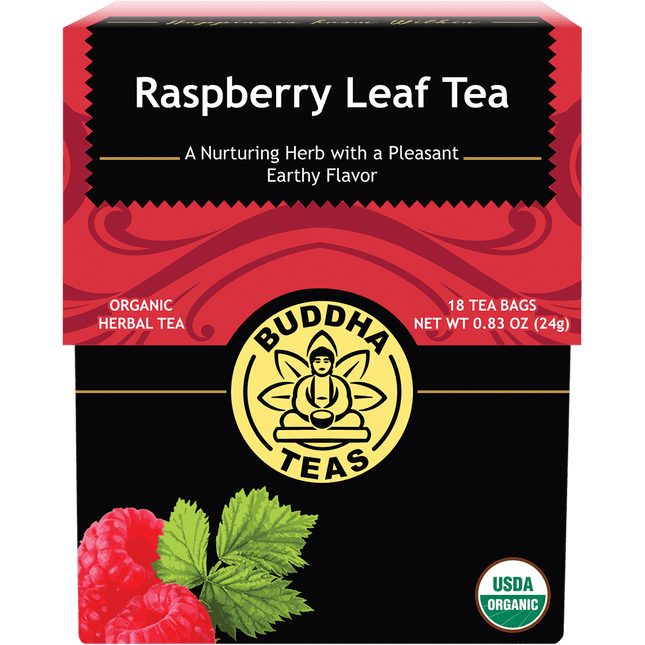 Buddha Teas Organic Raspberry Leaf Tea 18pk