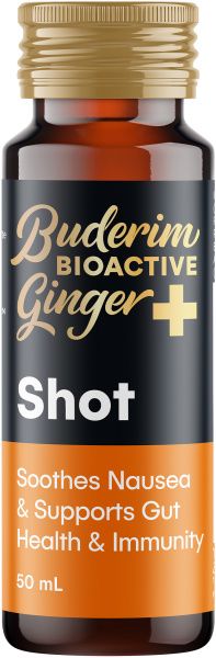 BUDERIM GINGER+ BIOACTIVE GINGER PLUS SHOT 10X50ML