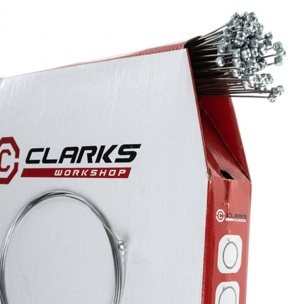 Clarks Gear Cable, File box qty 100, Barrel/Tube, Anti corrosion,Stainless steel 1.1mm 2275mm