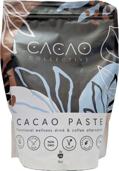 CACAO COLLECTIVE ORGANIC CACAO PASTE G/F 1KG