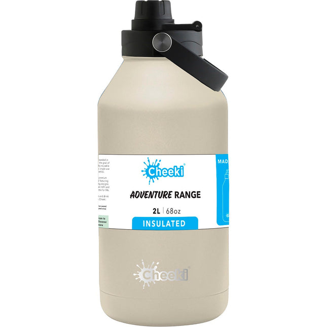 Cheeki - Stainless Steel Bottle Adventure Insulated Sandstone