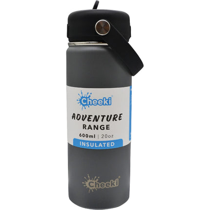 CHEEKI - STAINLESS STEEL BOTTLE ADVENTURE INSULATED 600ML