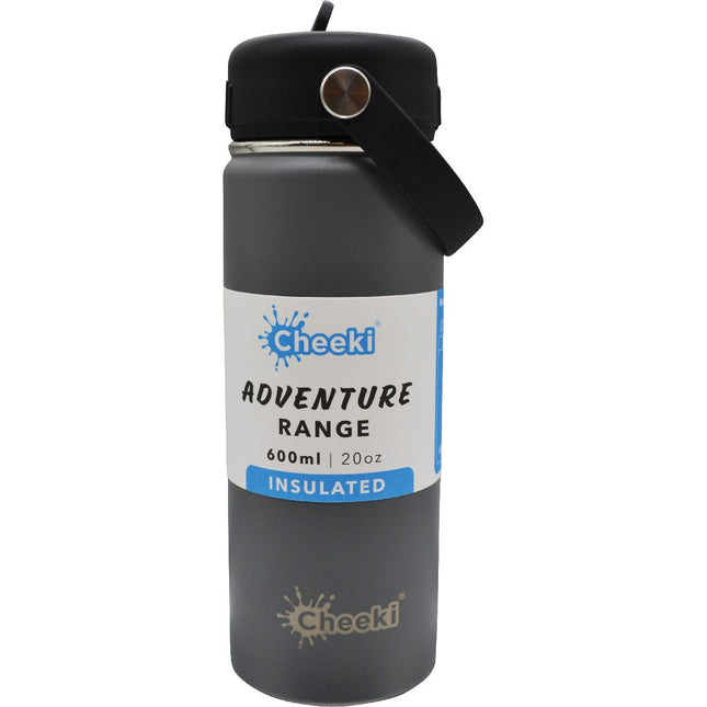 CHEEKI - STAINLESS STEEL BOTTLE ADVENTURE INSULATED 600ML