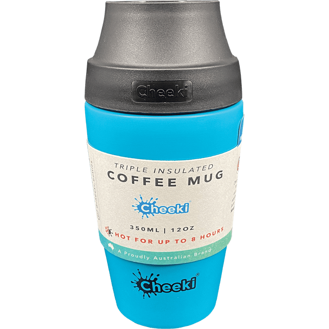 Cheeki Coffee Mug Aqua 350ml