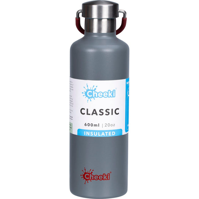 Cheeki - Stainless Steel Bottle Insulated Slate