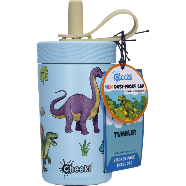 Cheeki Kids Insulated Tumbler Dinosaur 400ml