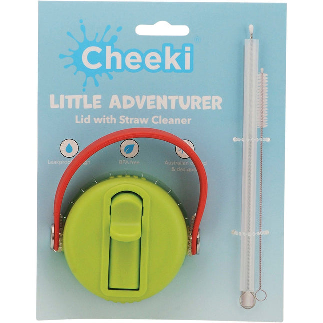 Cheeki - Kids Bottle Replacement Lid Ladybug