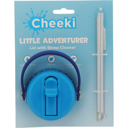 Cheeki - Kids Bottle Replacement Lid Sharks