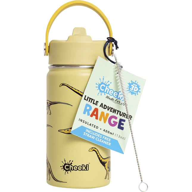 Cheeki - Kids Bottle Insulated Dinosaur