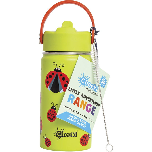 Cheeki - Kids Bottle Insulated Ladybug