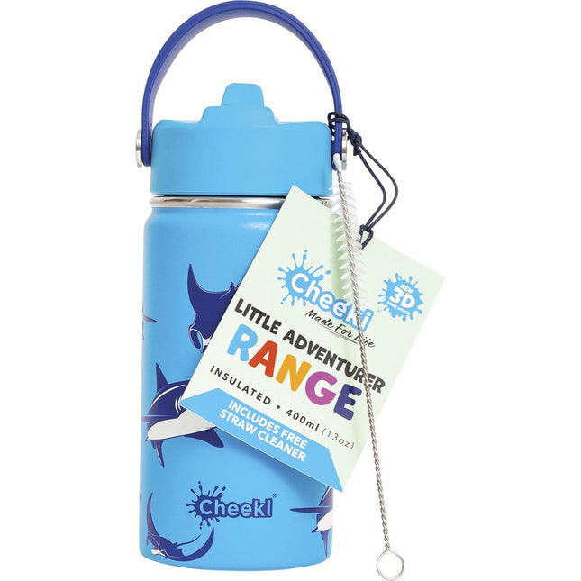 Cheeki - Kids Bottle Insulated Sharks