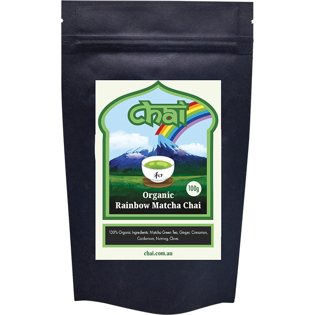 Chai Tea Organic Rainbow Matcha Chai 100g