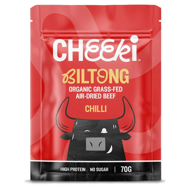 CHEEKI BILTONG CHILLI 70G