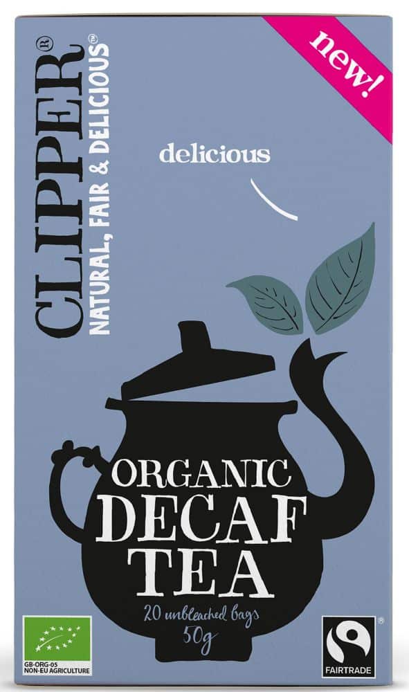 CLIPPER ORGANIC BLACK DECAF TEA 20TEABAGS (50G)