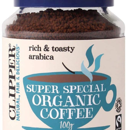CLIPPER ORGANIC HOUSE BLEND COFFEE 100GM