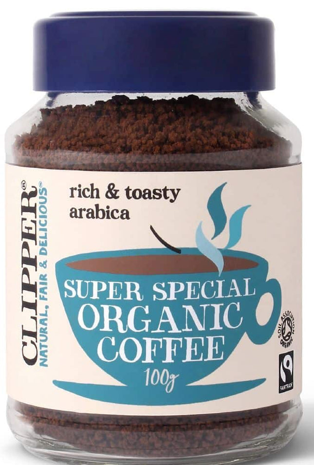 CLIPPER ORGANIC HOUSE BLEND COFFEE 100GM