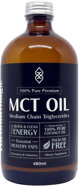 COCONUT MAGIC 100% PURE PREMIUM MCT OIL G/F 480ML