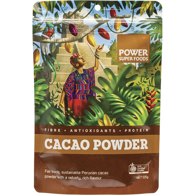 Power Super Foods - Cacao Powder Certified Organic