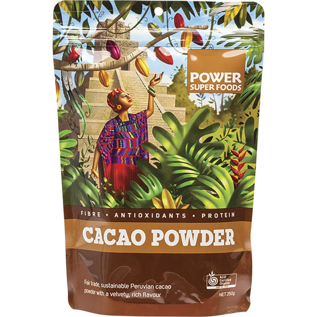 Power Super Foods - Cacao Powder Certified Organic