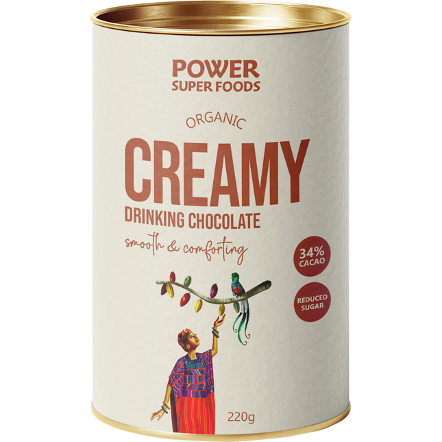 Power Super Foods Creamy Drinking Chocolate 220g