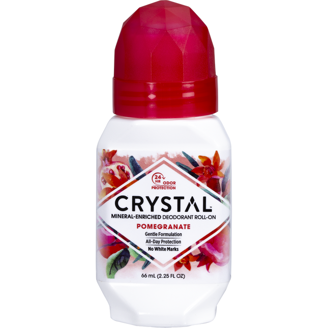 Crystal Roll-On Deodorant Pomegranate 66ml