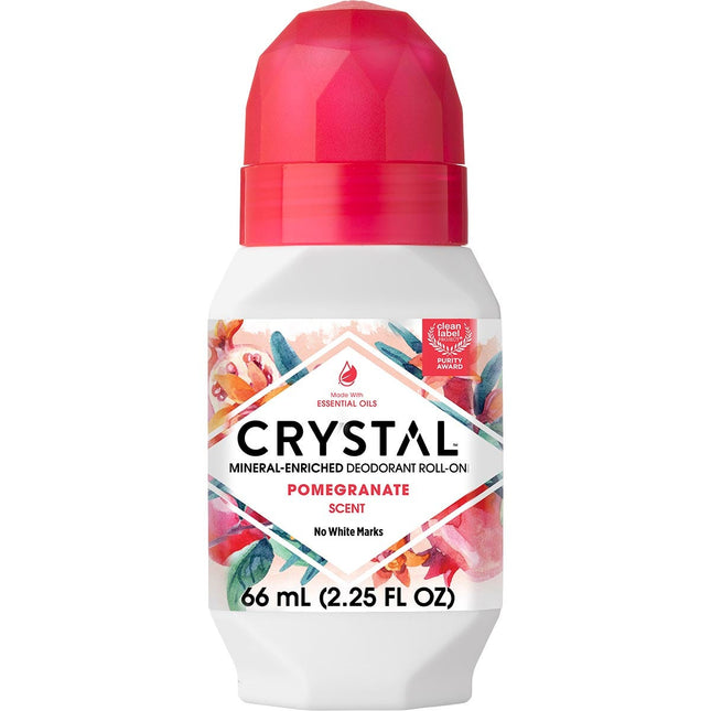 CRYSTAL Roll-on Deodorant Pomegranate 66ml